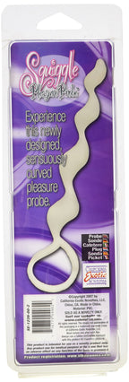 California Exotics Squiggle Pleasure Probe, Frost