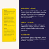 Hello Cake Vanilla Chai Flavored Personal Lubricant - Water-Based Lube - No Aftertaste, Easy Clean-Up - Vegan, Sugar-Free, Glute