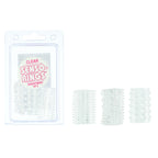 California Exotics Senso Rings, Clear, 3-Pack