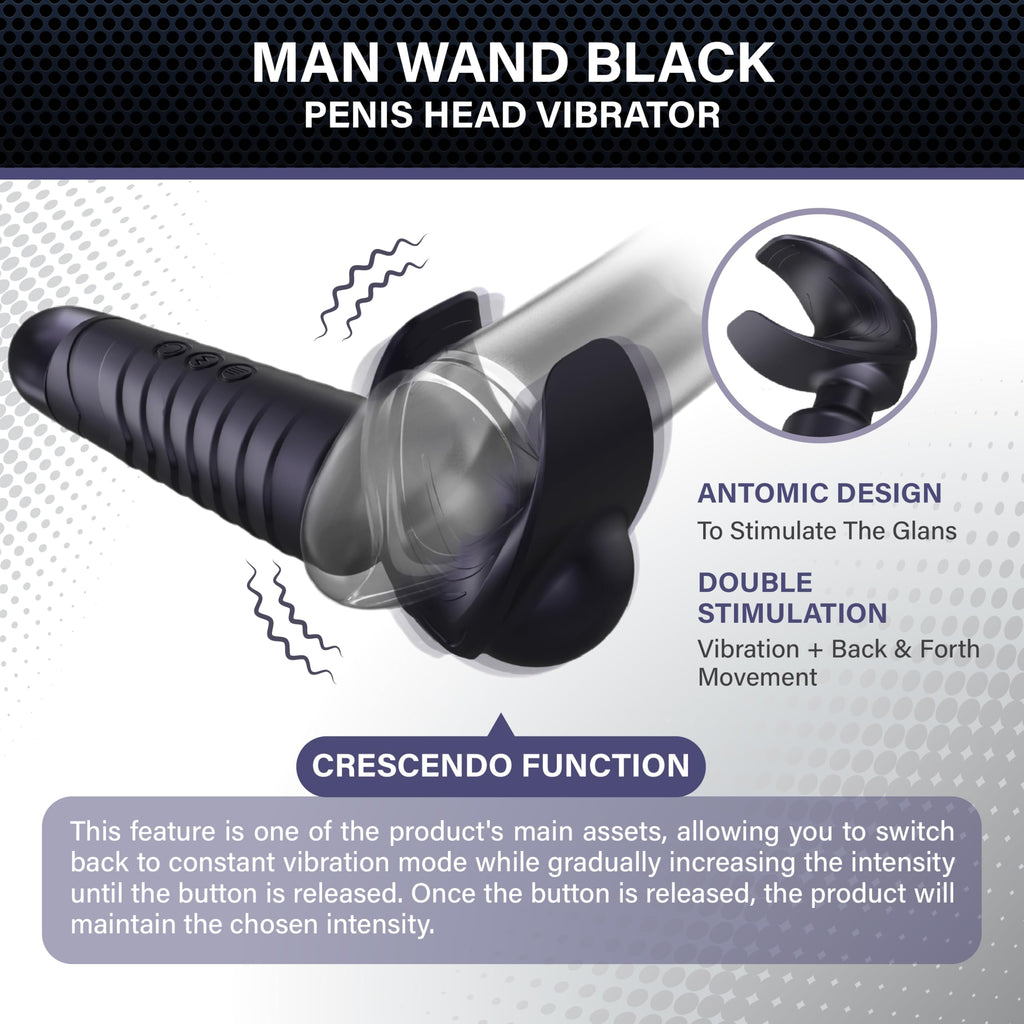 Man Wan Man.Wand Evo 2-In-1 Wand Plum