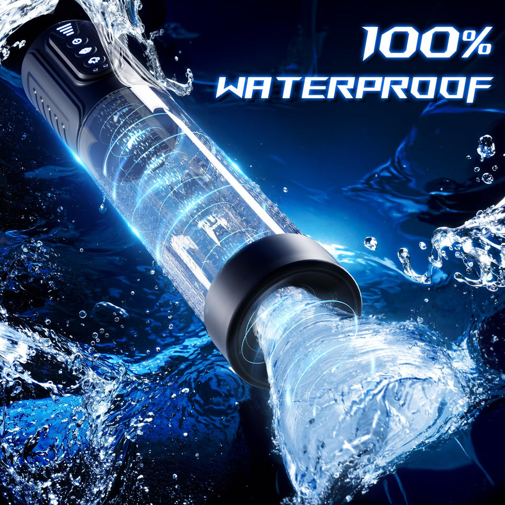 Waterproof Realistic Male Masturbator,Adult Sex Toys for Men,Sucking & Pumping Male Sex Toy, Premuim quiality Pocket Pussy Strok