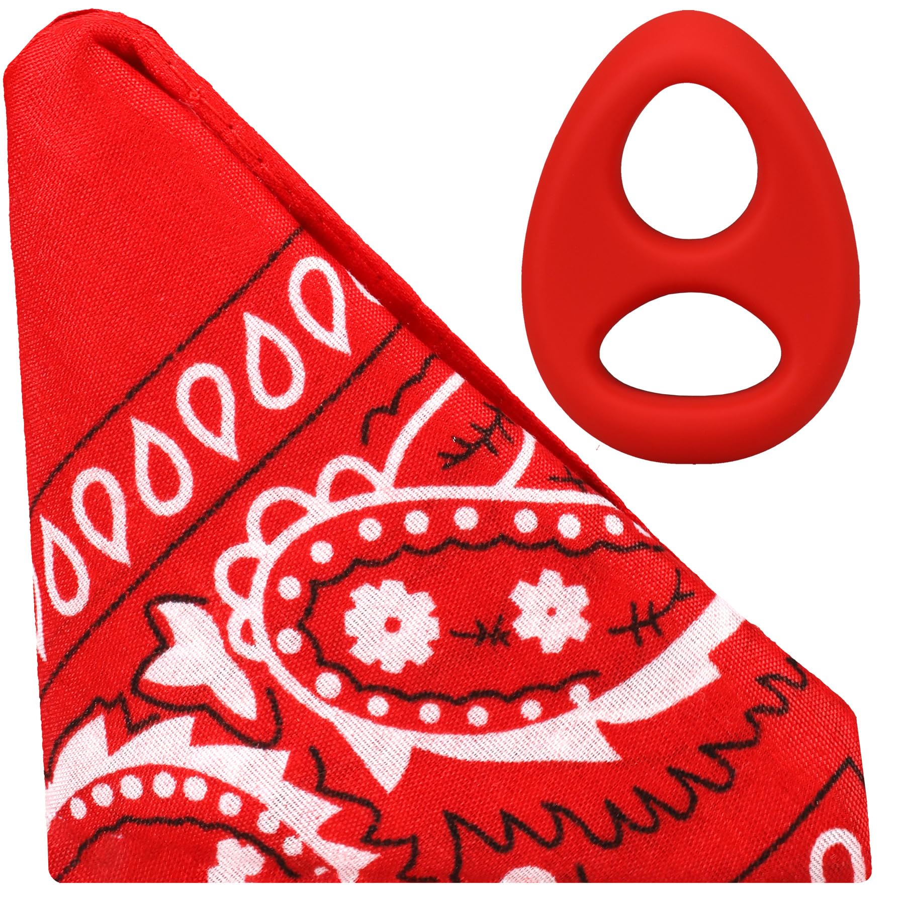 Rock Solid The Code C-Ring Bandana R/Bk
