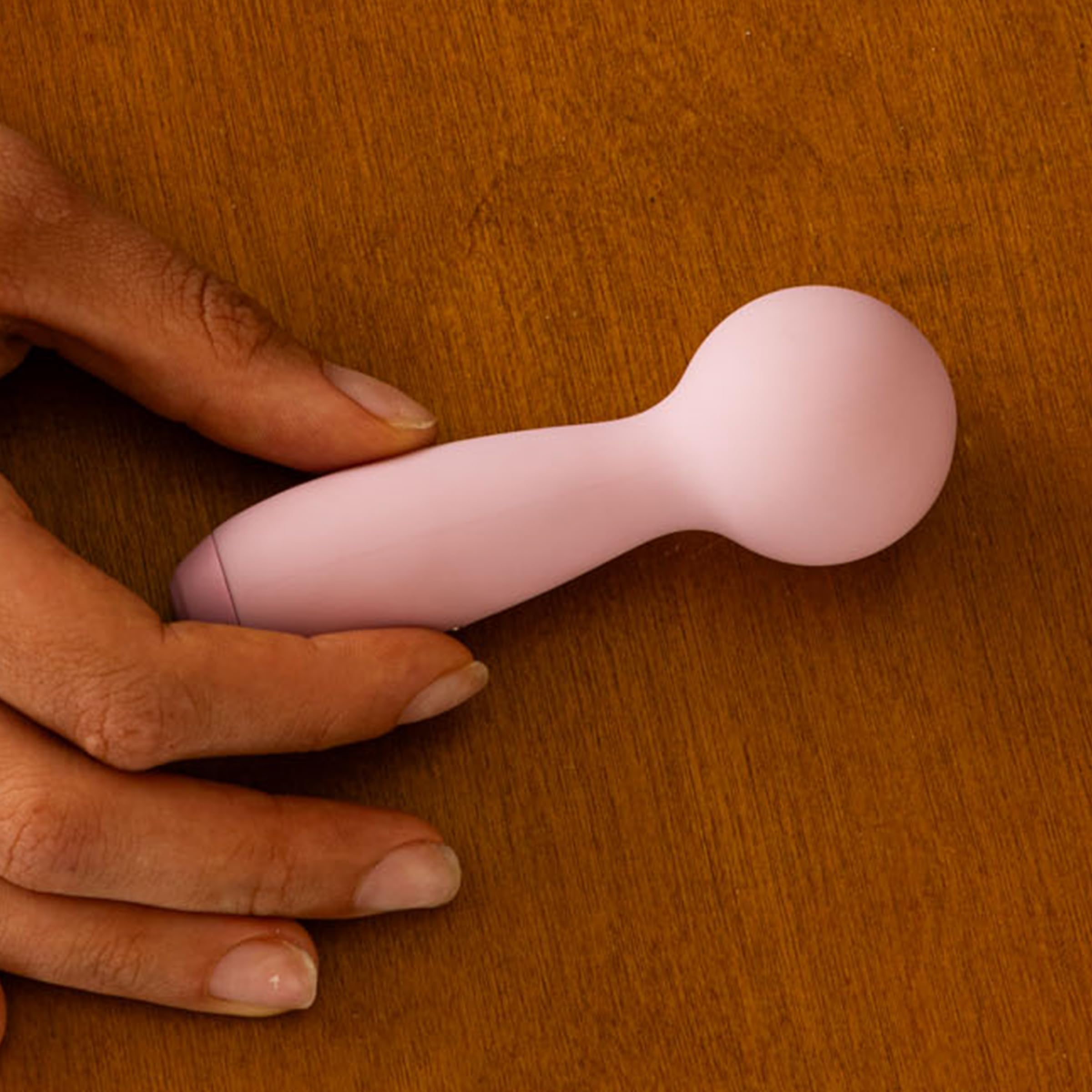 Hello Cake Pocket Wand - Handheld Clitoral Bullet Vibrator for Women with Smooth Silicone Tip - Powerful Travel-Sized Adult Toy