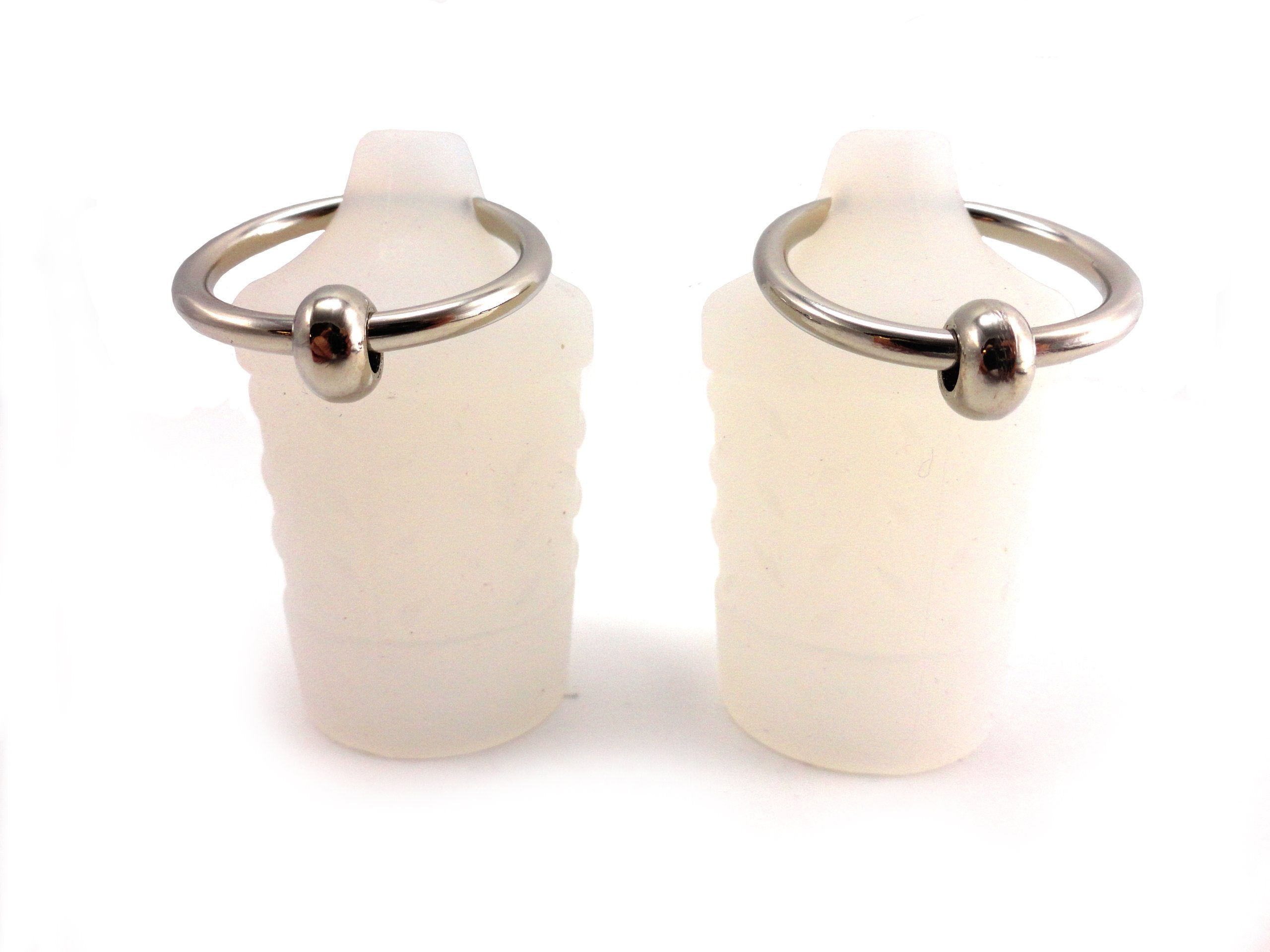 M2M Nipple Sucker Silicone With Ring, Clear