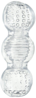 Hott Products Wet Dreams Big Balls Stroker, Clear, 0.37 Pound