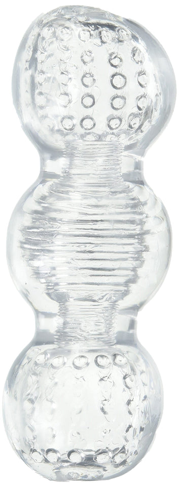 Hott Products Wet Dreams Big Balls Stroker, Clear, 0.37 Pound