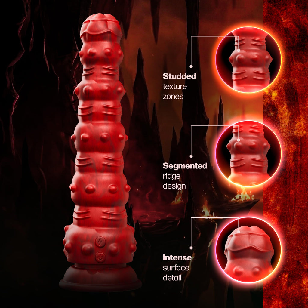 Tentra Rengol Studded Demon Thrust Red