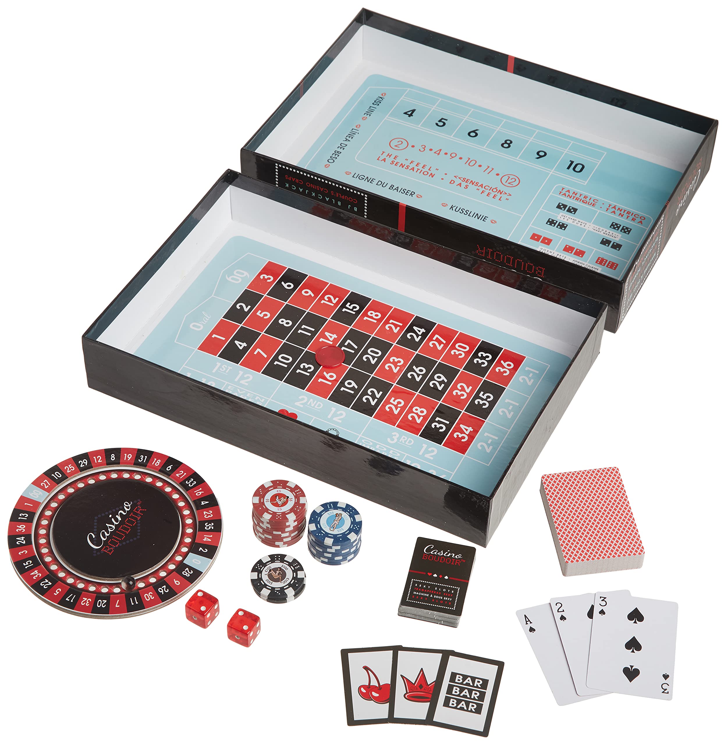 Kheper Games, Inc. Casino Boudoir Assorted Games