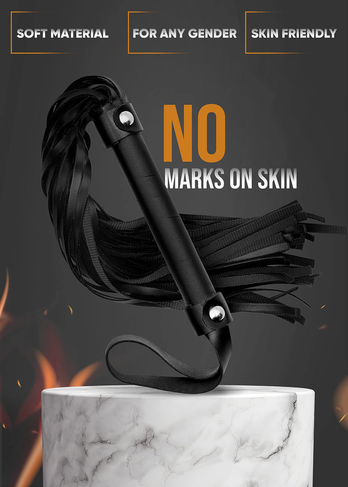 MALINERO Sex Flogger Spanking Crop BDSM Starter Kit Whip Bondage Paddles Whips Ticklers BDSM Adult Tickler