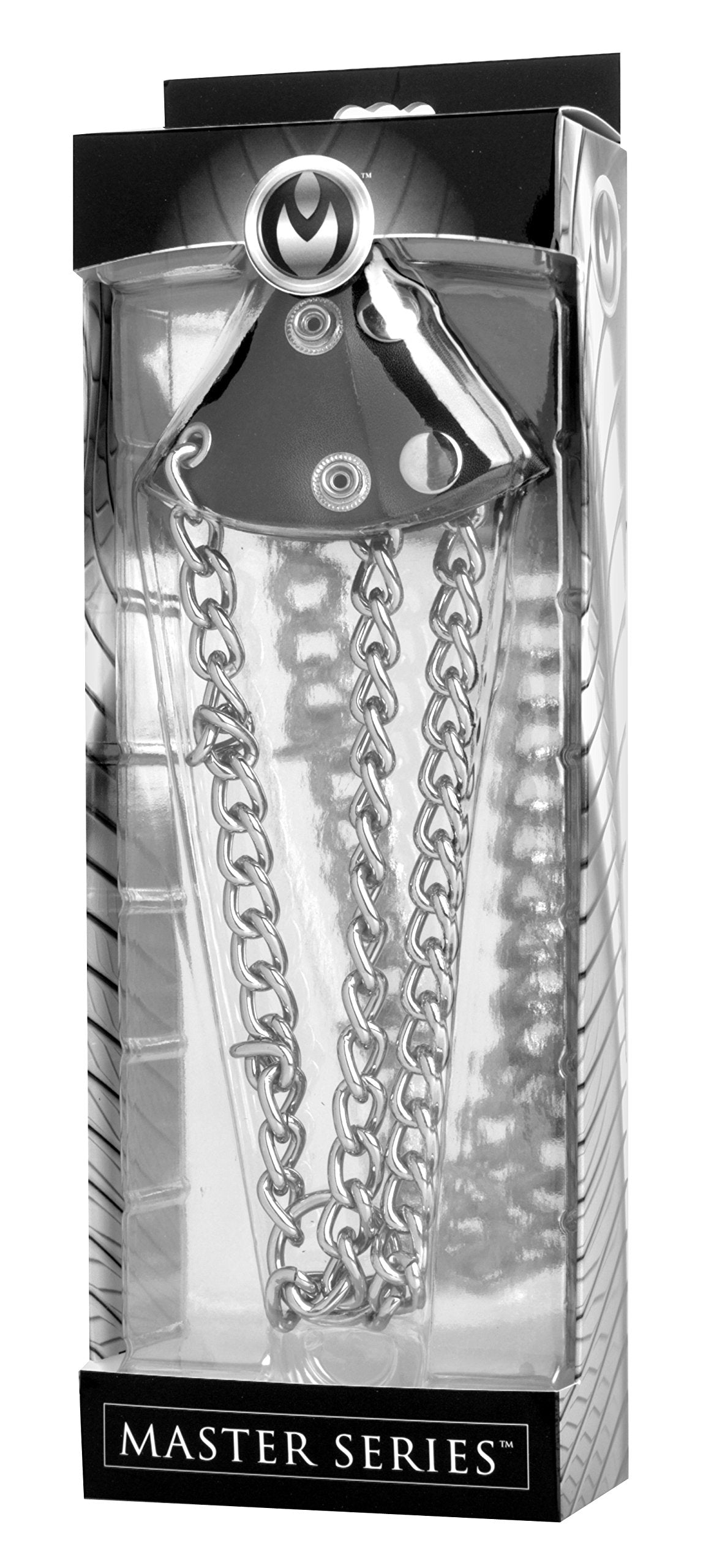 Strict Leather Parachute Ball Stretcher, Black (St210)