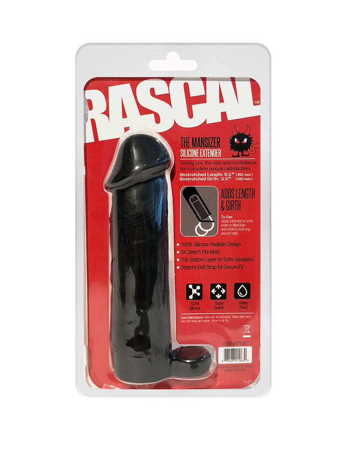 Rascal Meaty Cock Extender Clear