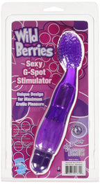 Nasswalk Wild Berries Sexy G-Spot Stimulator, Blackberry