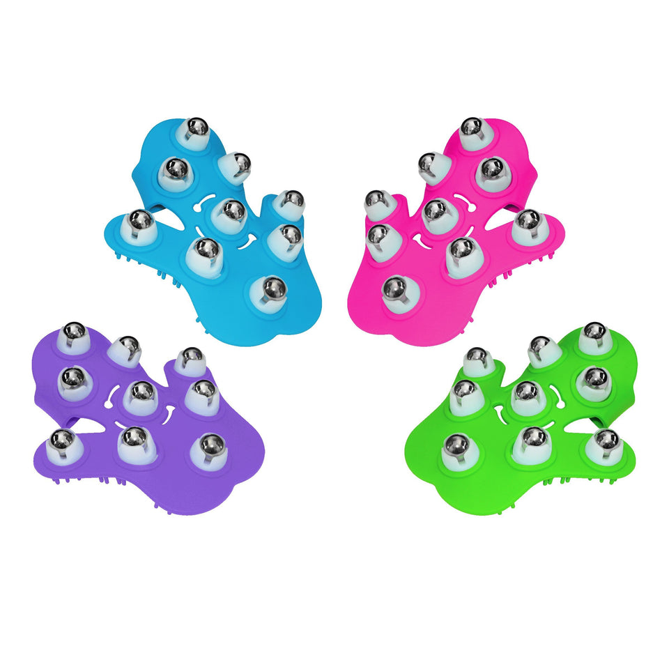 Fuzu 360?Massage Glove Neon Blue
