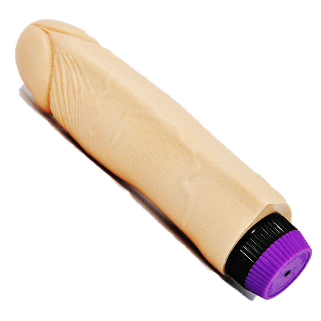 Delightful Dongs Dong Vibrating, Flesh, 7 Inch
