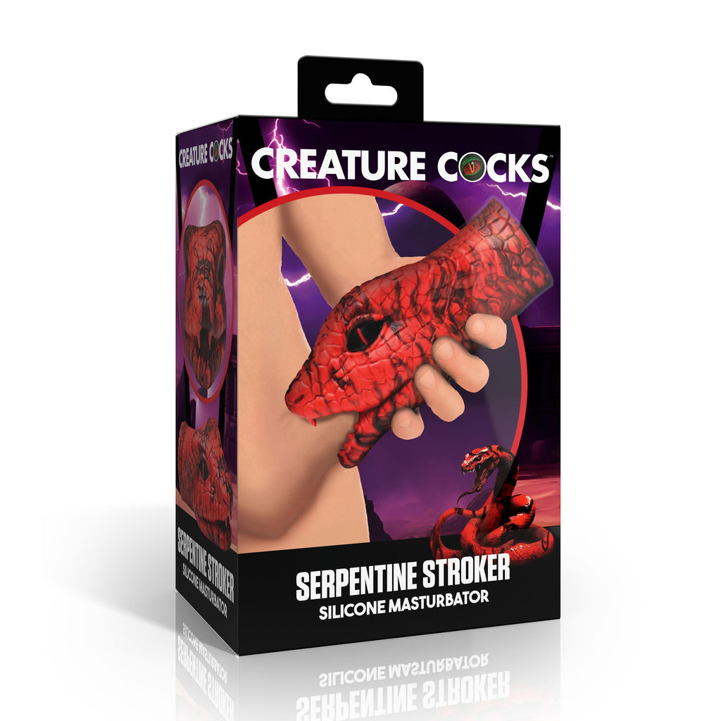 Creature Cocks Serpentinestroker Sil Red