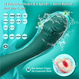 Realistic Curved G spot Vibrator - Classic Sex Toys for Women with 10 Vibration & One-Burst Dildo Vibrator, Adult Sex Toys & Gam