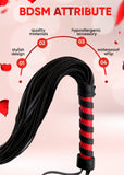 FLODISE Sex Whip Floggers Adult Play BDSM Whip for Bedroom Flirting Fantasy Sex Toys Fetish Spanking Paddle Kinky Role Play