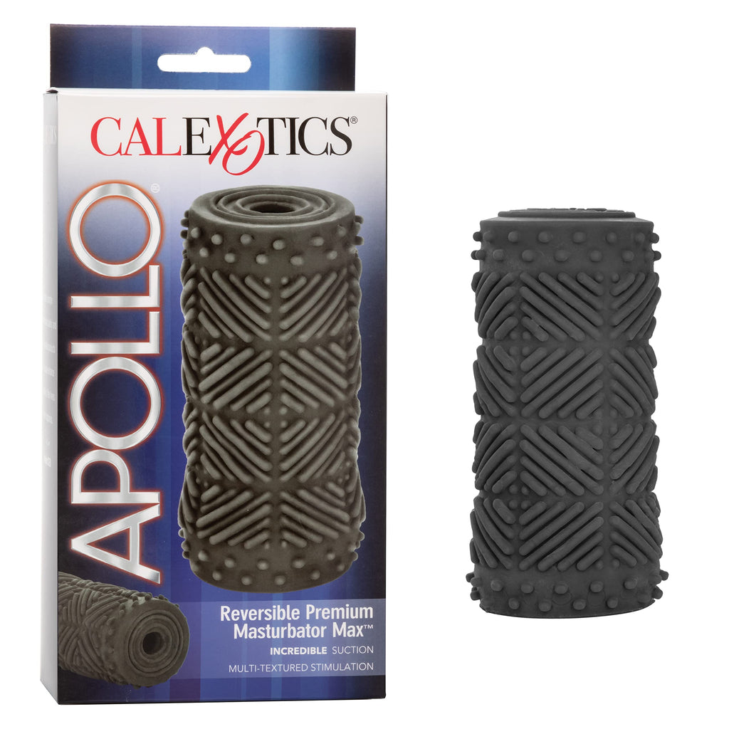 California Exotics Apollo Reversible Masturbator Max, Grey