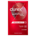 Durex Condoms, Extra Sensitive Natural Latex Condoms, 12 Count - Ultra Fine & Extra Lubricated