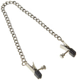 Spartacus Broad Tip Nipple Clamps With Adjustable Link Chain
