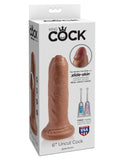 (D) King Cock 6 Uncut Tan Dil ''
