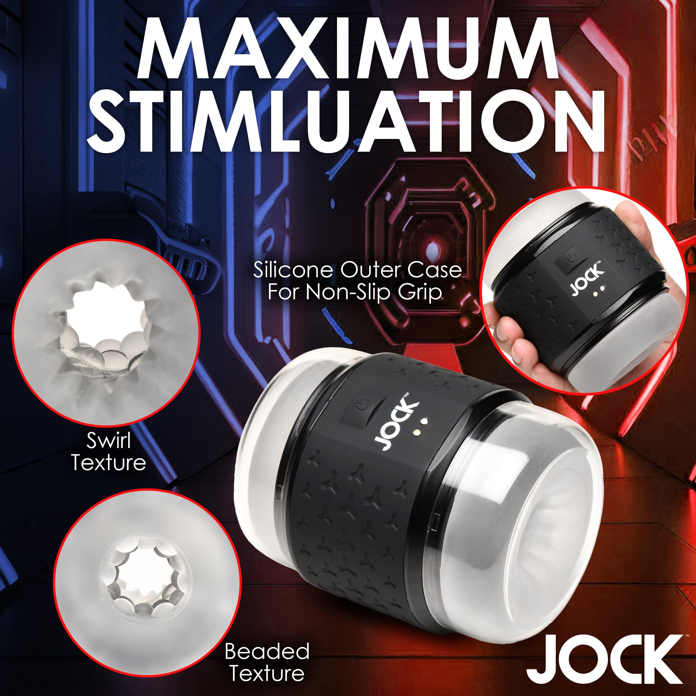 Jock Vibrating Double Stroker