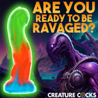 Creature Cocks Tenta-Glow Glow In The Dark Dildo