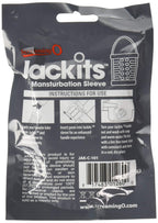 Screaming O Jackits Mansturbation Sleeve In Pop Box, Clear - Solo Toy For Men - Pleasure Enhancer - Male Sex Toy