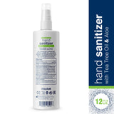 (D) Md Science Lab Premium Han Sanitizer W/ Tea Tree Oil & Aloe 12 Oz