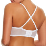 Maidenform Womens Casual Comfort Convertible Bralette Dm1188 Bra, White, 38B Us