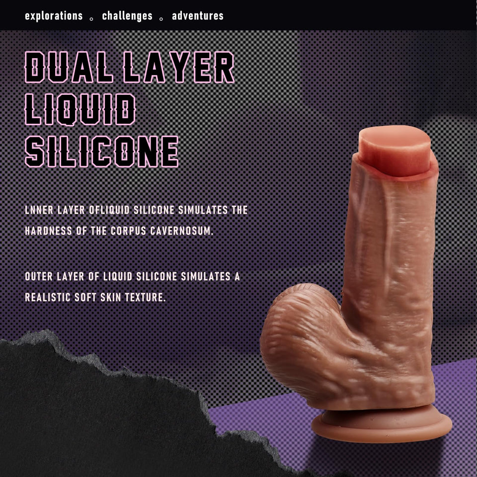 12 INCH Realistic Lifelike Silicone Dildo, Huge Size Monster Dildo with Powerful Suction Cup for Men Women Gay Hands-Free Anal P