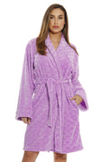 Just Love Kimono Robe Bath Robes for Women 6311-Lilac-1X