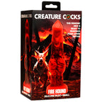 Creature Cocks Fire Hound Sili Dildo S