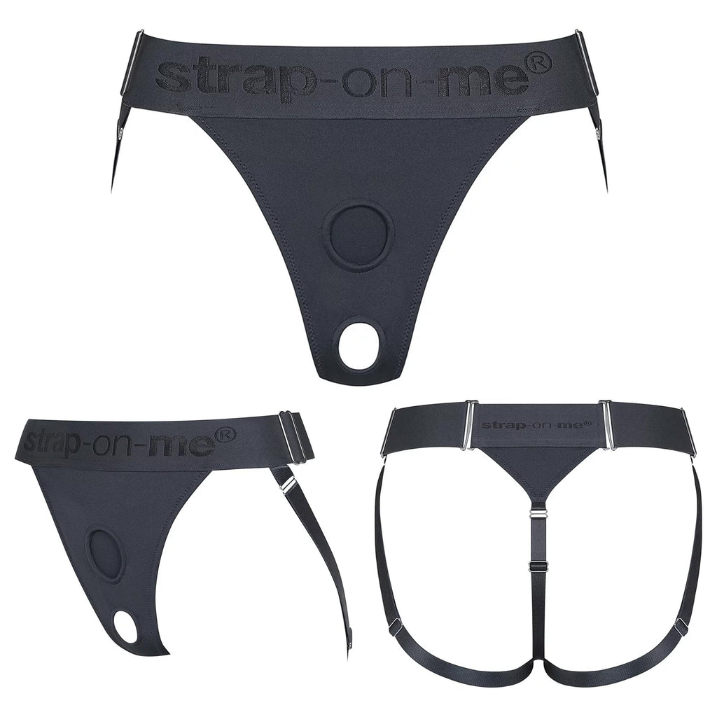 Strap On Me Harness Lingerie Unique-Grey One Size
