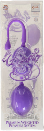 California Exotic Novelties Lamour Premium Weighted Pleasure System, Purple
