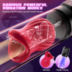 Sex Toys for Men Penis Pump - Automatic Sucking Male Masturbator with Electric Sucking Enlargement- 5 Vibration & Suction Pocket