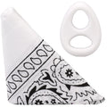 Rock Solid The Code C-Ring Bandana Wt/Bk