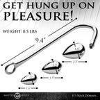 Master Series Anal Hook Trainer W/ 3 Plugs