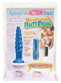 Pipedream 182314 Ready 4 Action Beginner'S Butt Plug, Blue