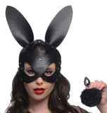 Bunny Tail Anal Plug and Mask Set
