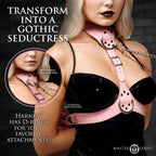 Master Series Vixen Chest Harness Pink