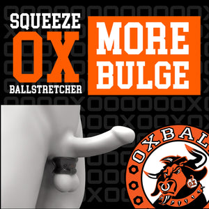 Oxballs Squeeze, Ball Stretcher, Black