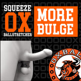 Oxballs Squeeze, Ball Stretcher, Black