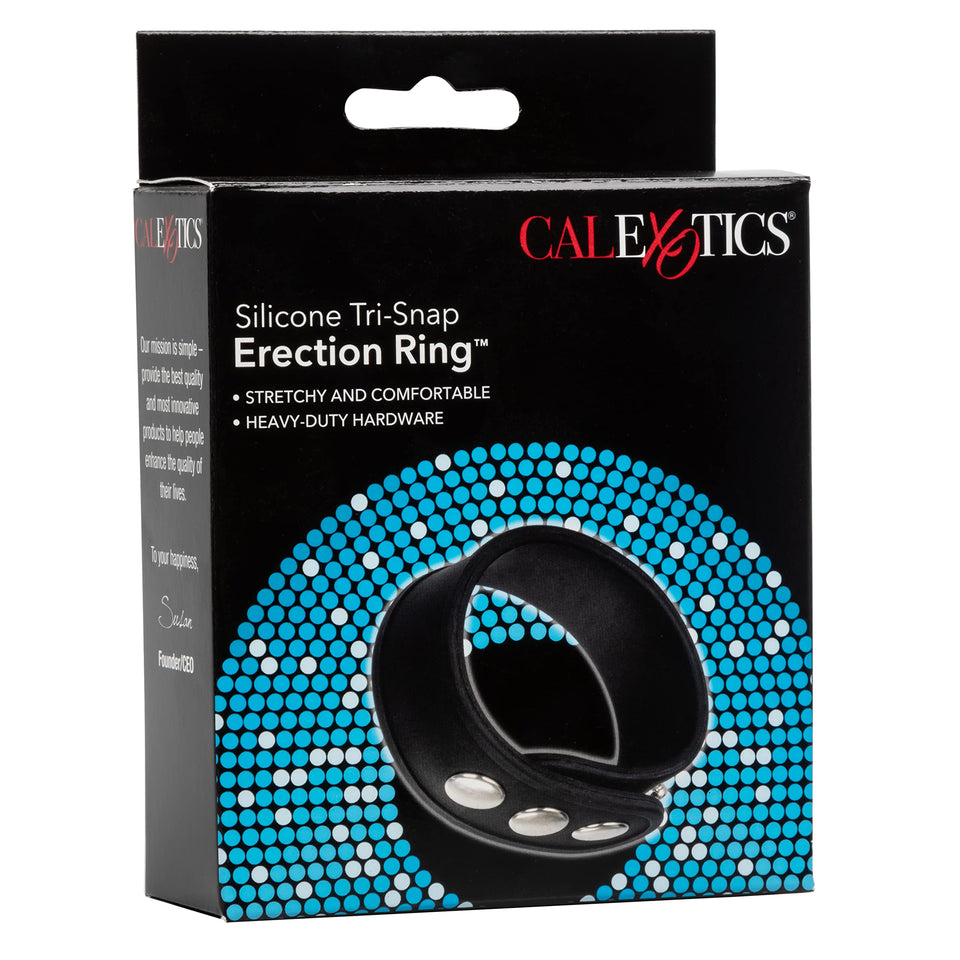 Tri Snap Erection Ring Silicone