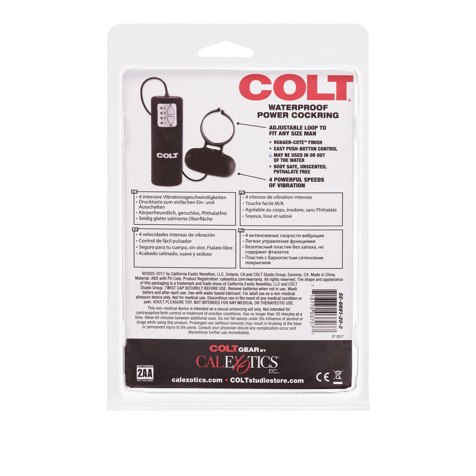 California Exotics Colt Waterproof Power Cock Ring