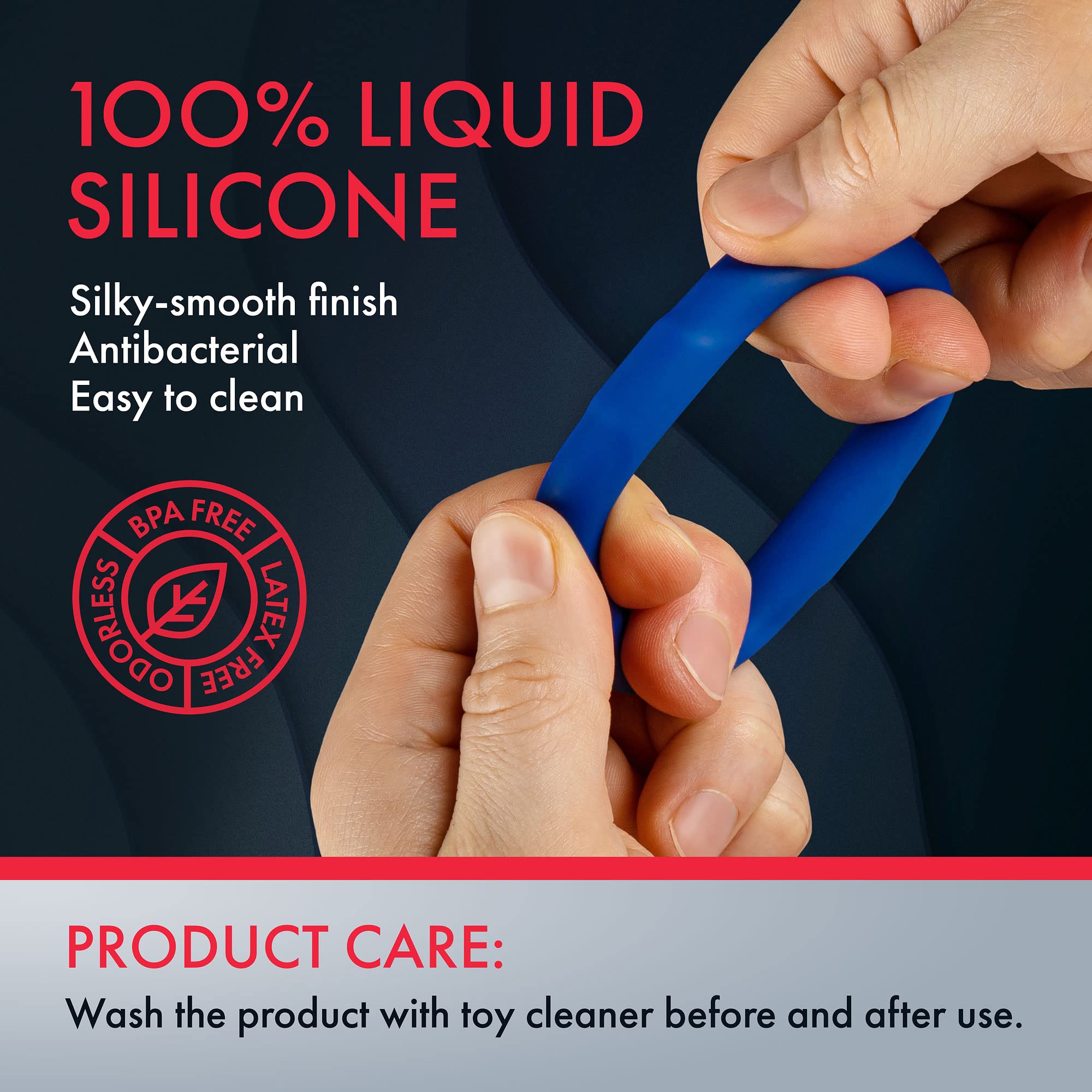 Forto F-33: 21mm Liquid Sili C-Ring M Bl