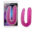 Blush Novelties B Yours Double Headed Realistic Dildo for Double Penetration, Sex Toys for Women, Sex Toys for Couples, Pink