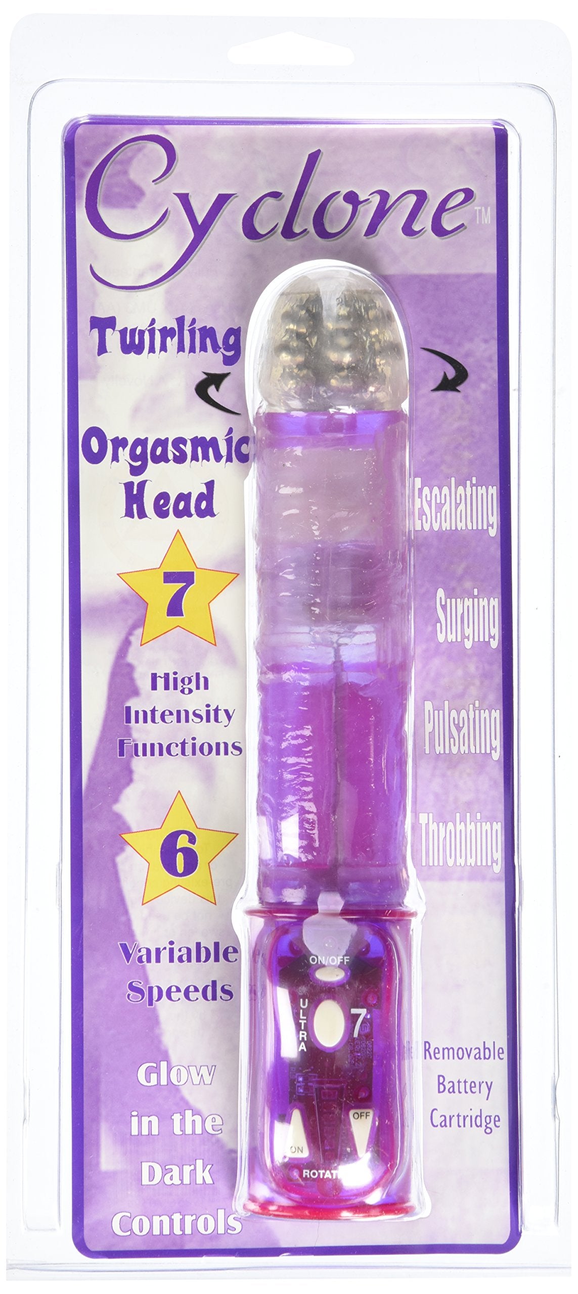Golden Triangle Cyclone Vibrator, Purple