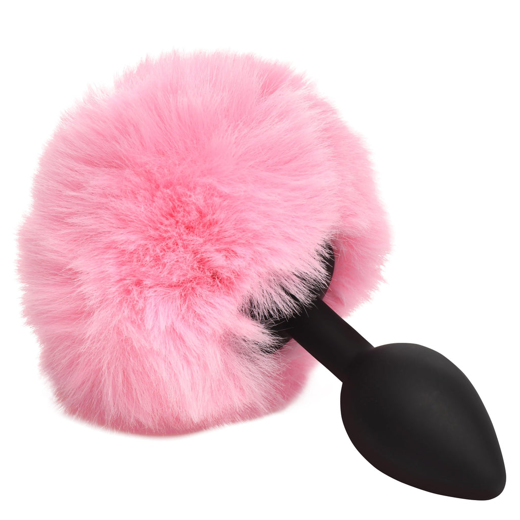 Tailz Fluffy Bunny Tail Sili Plug Pnk