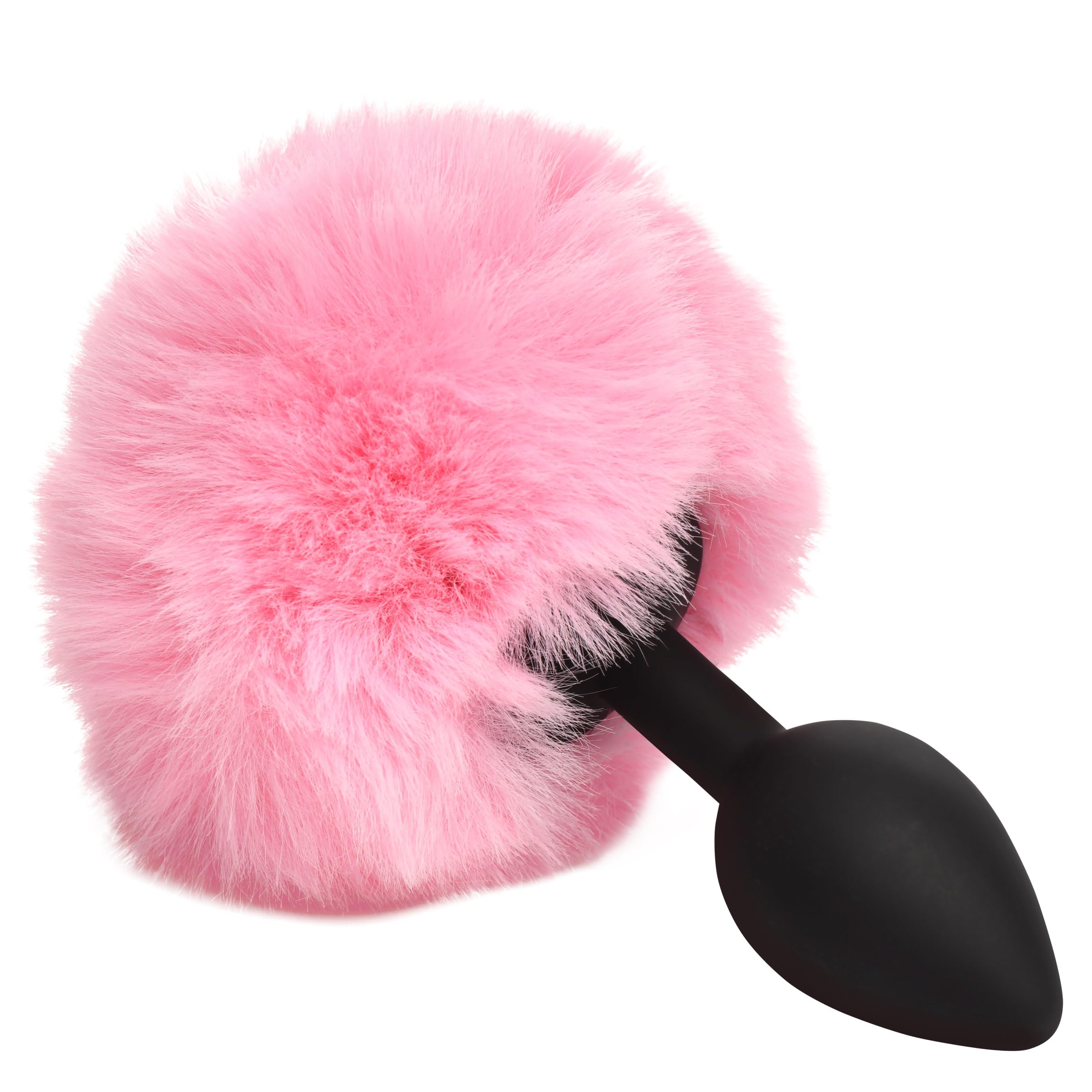 Tailz Fluffy Bunny Tail Sili Plug Pnk